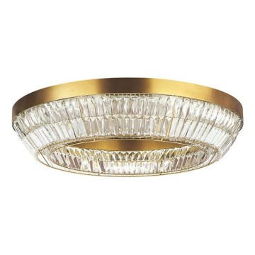 Zambelis 23049 - LED Aptumšojama kristāla griestu lampa LED/55W/230V CRI 90 3000K d. 80 cm misiņš
