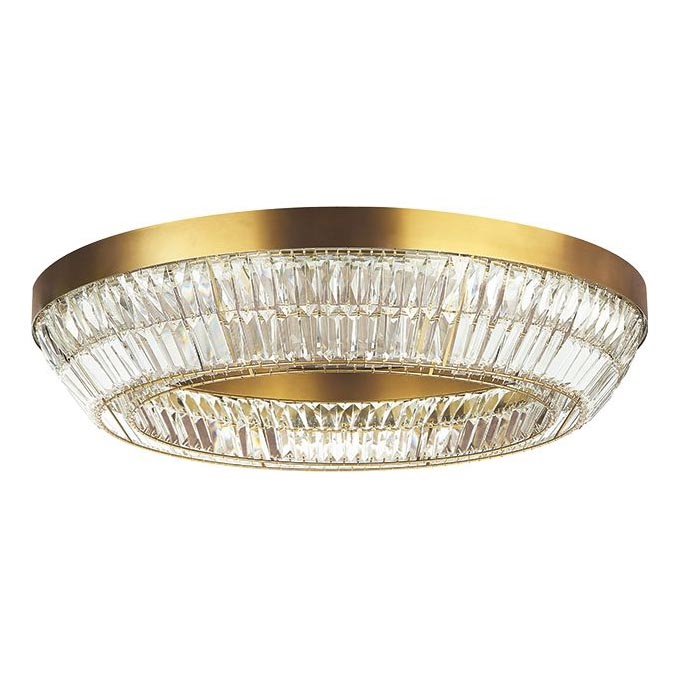 Zambelis 23049 - LED regulējams kristāla griestu gaismeklis LED/55W/230V CRI 90 3000K diam. 80 cm misiņš