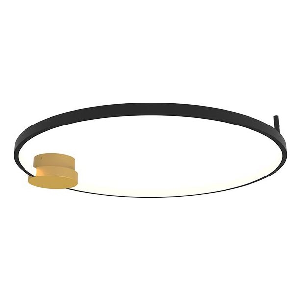 Zambelis 23098 - LED Aptumšojama griestu lampa LED/24W/230V 3000K d. 60 cm melna