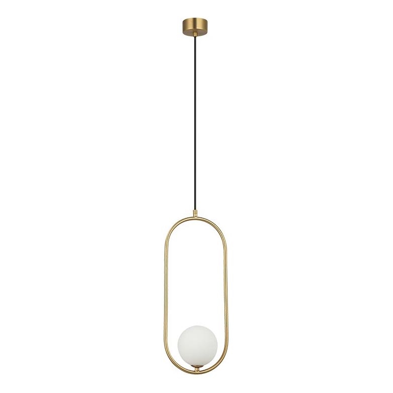 Zambelis 23135 - Lustra ar auklu 1xG9/7W/230V 12x20 cm zelta