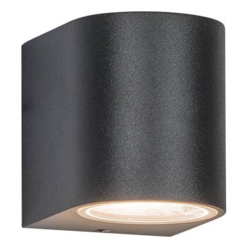 Zambelis E121 - Āra sienas lampa 1xGU10/15W/230V IP54 antracīta