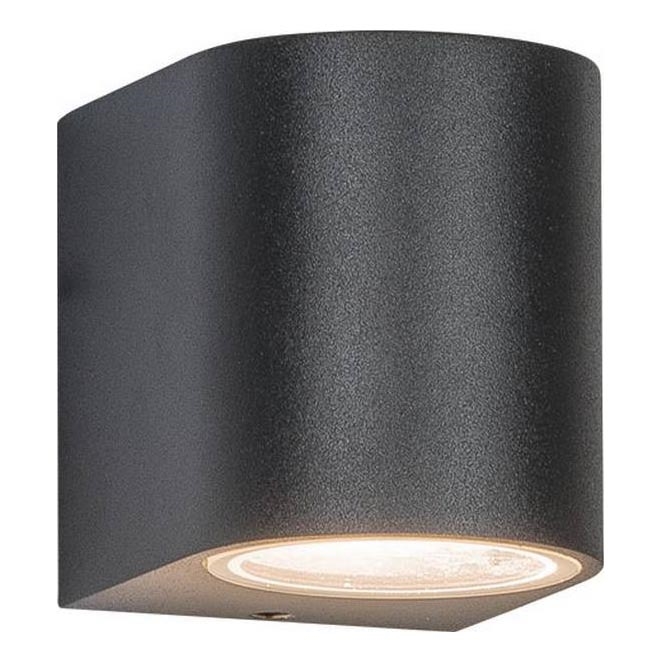 Zambelis E121 - Āra sienas lampa 1xGU10/15W/230V IP54 antracīta