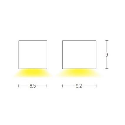 Zambelis E121 - Āra sienas lampa 1xGU10/15W/230V IP54 antracīta