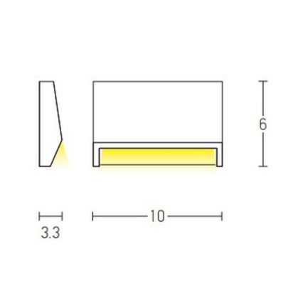 Zambelis E181 - LED Āra kāpņu telpas apgaismojums LED/1,5W/230V IP54 antracīta