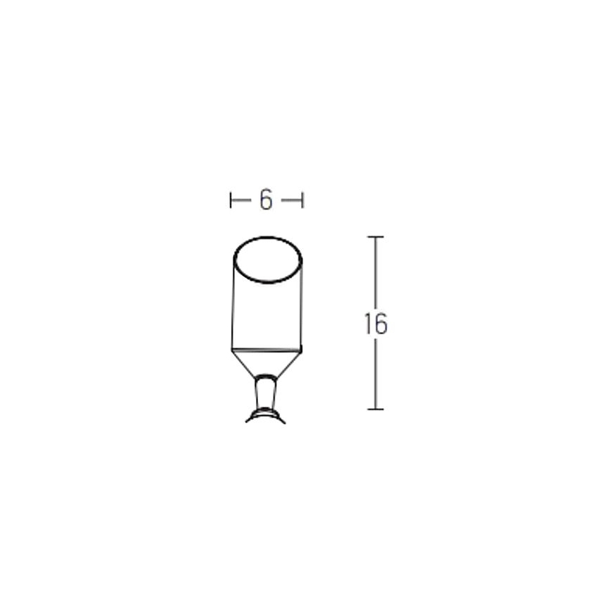 Zambelis E217 - Āra lampa 1xGU10/5W/230V IP65 melna
