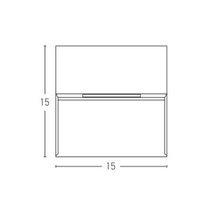 Zambelis E241-G - LED Āra kāpņu telpas apgaismojums LED/6W/230V IP65 antracīta