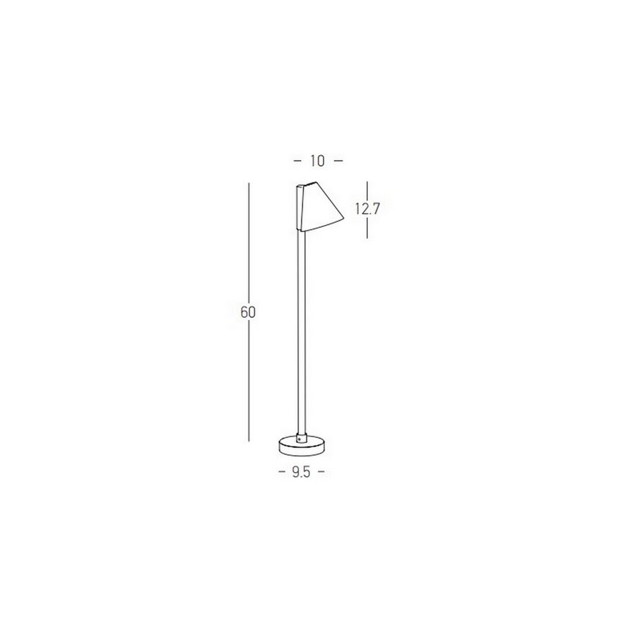 Zambelis E283 - LED Āra lampa LED/6W/230V IP65 antracīta