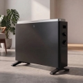 ZEVENTI - Elektriskais tiešsildītājs/konvektors 800/1200/2000W/230V melns
