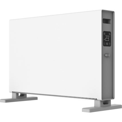 ZEVENTI - Elektriskais tiešais sildītājs/konvektors ar LCD displeju 1250/2000W/230V balts + tālvadība