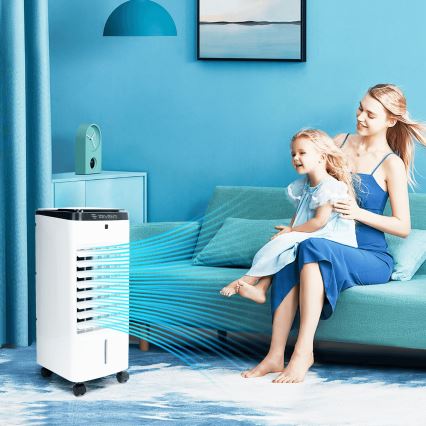 ZEVENTI - Gaisa dzesētājs ARCTIC 60W/230V melns/balts