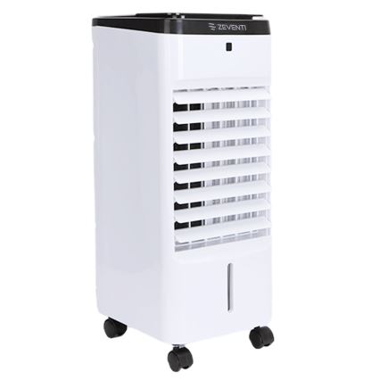 ZEVENTI - ARCTIC gaisa dzesētājs 60W/230V melns/balts + tālvadības pults