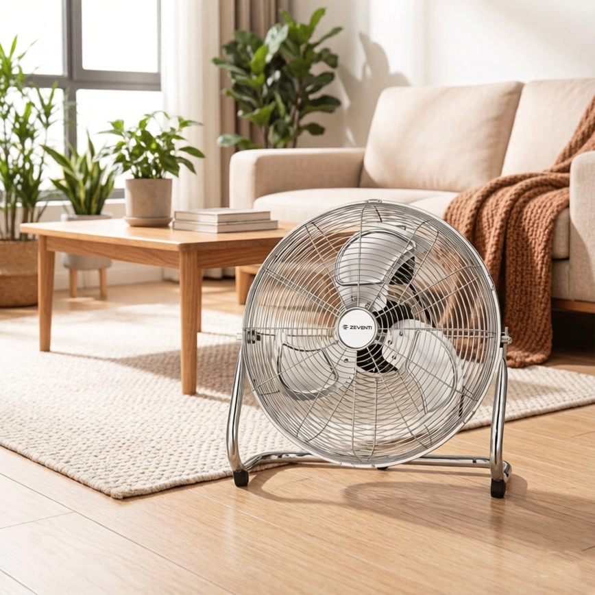 ZEVENTI - Grīdas ventilators FLOW 100W/230V
