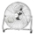 ZEVENTI - Grīdas ventilators FLOW 100W/230V Ø 54 cm spīdīgi hromēts
