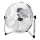 ZEVENTI - Grīdas ventilators FLOW 60W/230V 44,5 cm spīdīgs hroms