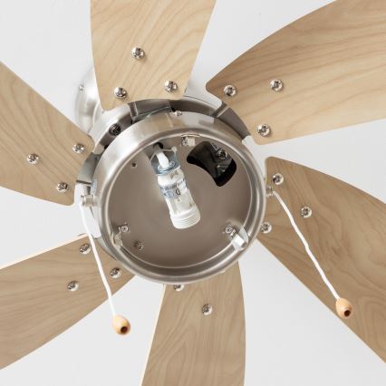 ZEVENTI - Griestu ventilators FAMARA 1xE14/60W/230V bēša