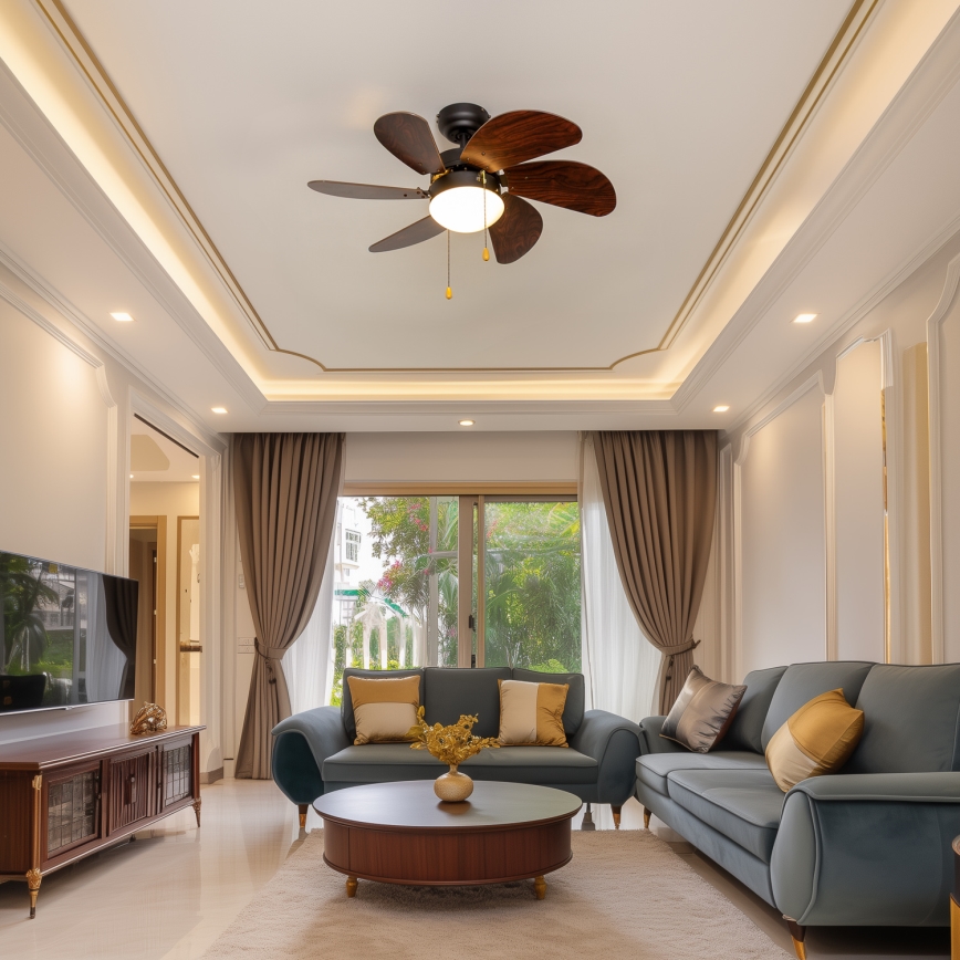ZEVENTI - Griestu ventilators FAMARA 1xE14/60W/230V