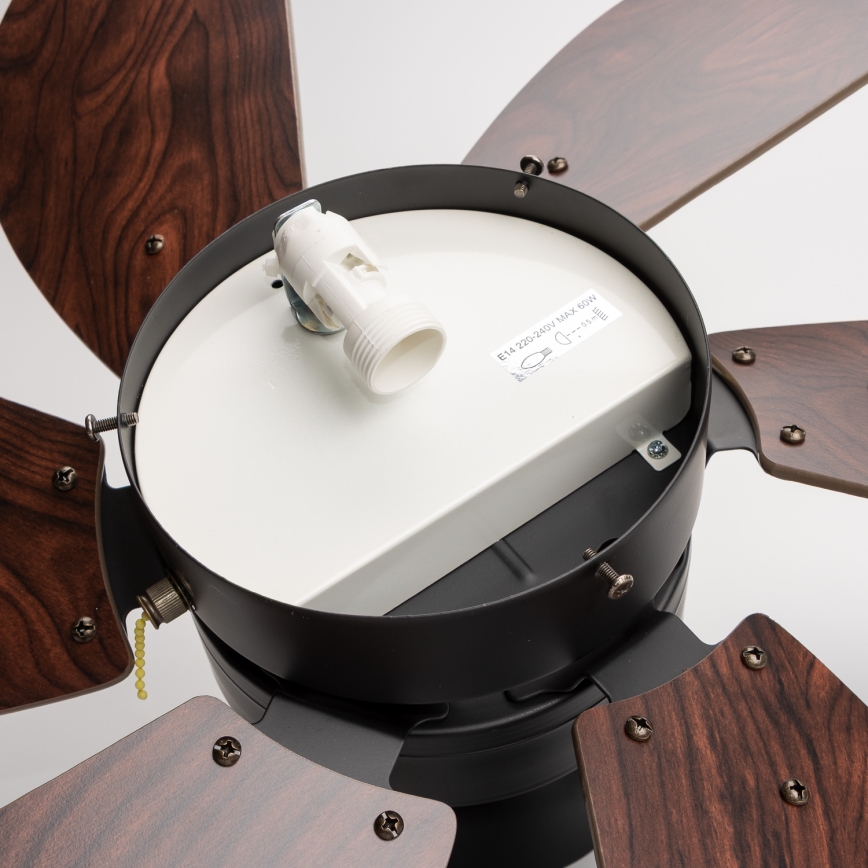 ZEVENTI - Griestu ventilators FAMARA 1xE14/60W/230V