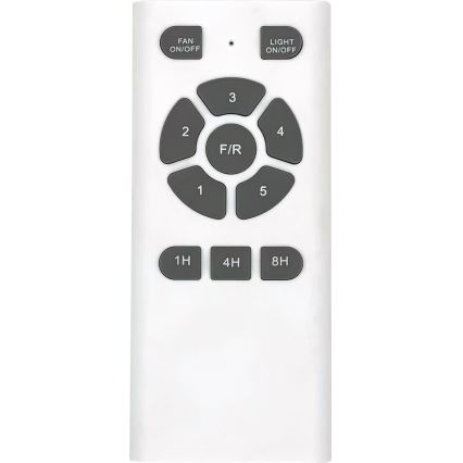 ZEVENTI - griestu ventilators LIONI Wi-Fi Tuya matēts hroms/ozols + tālvadības pults