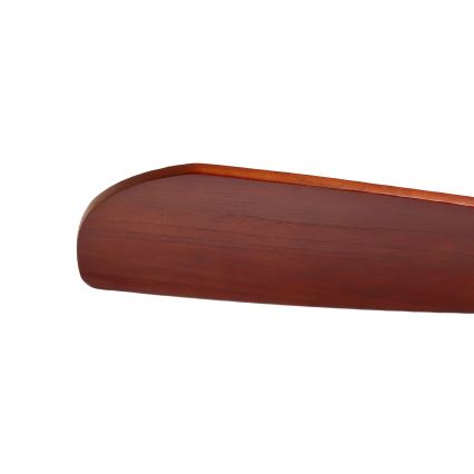 ZEVENTI - Griestu ventilators LIONI Wi-Fi Tuya melns/ozols + tālvadība