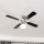 ZEVENTI - Griestu ventilators NAVAGIO 1xE27/60W/230V melna/balta