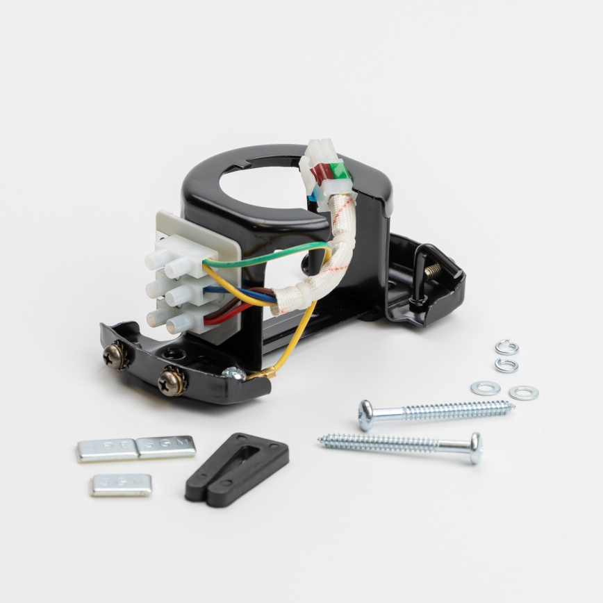 ZEVENTI - Griestu ventilators NAVAGIO 1xE27/60W/230V melna/balta