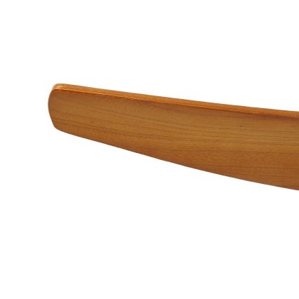 ZEVENTI - Griestu ventilators SPELLO Wi-Fi Tuya melns/ozols + tālvadības pults