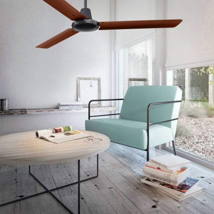 ZEVENTI - Griestu ventilators TOFINO brūna