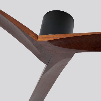 ZEVENTI - griestu ventilators VELLON Wi-Fi Tuya melns/valrieksts + tālvadības pults