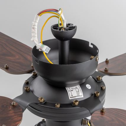 ZEVENTI - Griestu ventilators ZURRIOLA 3xE27/60W/230V