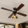 ZEVENTI - Griestu ventilators ZURRIOLA 3xGU10/50W/230V