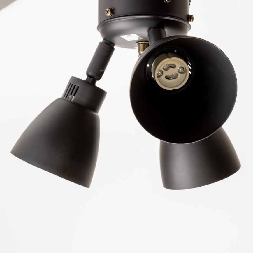 ZEVENTI - Griestu ventilators ZURRIOLA 3xGU10/50W/230V