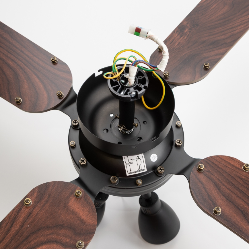 ZEVENTI - Griestu ventilators ZURRIOLA 3xGU10/50W/230V