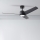 ZEVENTI - LED Aptumšojams griestu ventilators ORVIETO LED/18W/230V 3000-6000K Wi-Fi Tuya melna + tālvadības pults