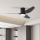 ZEVENTI - LED Aptumšojams griestu ventilators PADUA LED/18W/230V 3000-6000K Wi-Fi Tuya melna + tālvadības pults