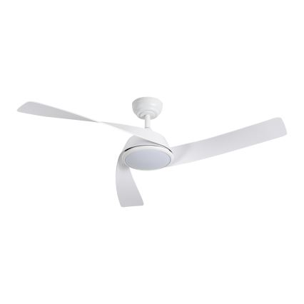 ZEVENTI - LED aptumšojams griestu ventilators AERYS LED/24W/230V 3000/4000/6000K Wi-Fi Tuya balts + tālvadības pults