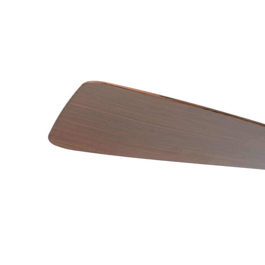 ZEVENTI - LED dimējams griestu ventilators AERYS LED/24W/230V 3000/4000/6000K Wi-Fi Tuya melns/rieksts + tālvadība