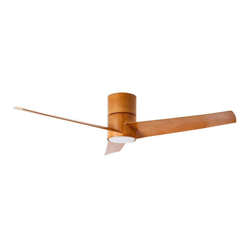 ZEVENTI - LED griestu ventilators BARROSA LED/18W/230V 3000/4000/6000K Wi-Fi Tuya brūns + tālvadība