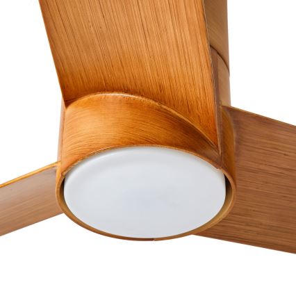 ZEVENTI - LED griestu ventilators BARROSA LED/18W/230V 3000/4000/6000K Wi-Fi Tuya brūns + ar tālvadības pulti