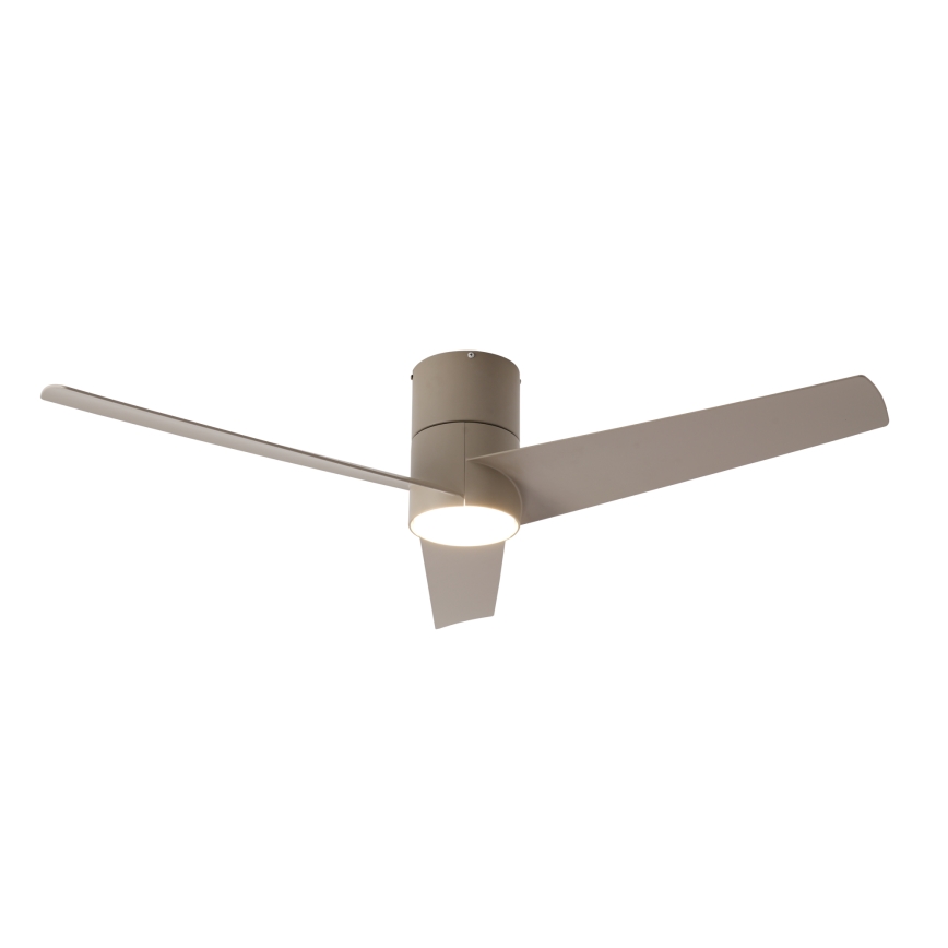 ZEVENTI - LED griestu ventilators BARROSA LED/18W/230V 3000/4000/6000K Wi‑Fi Tuya bēšs + tālvadība