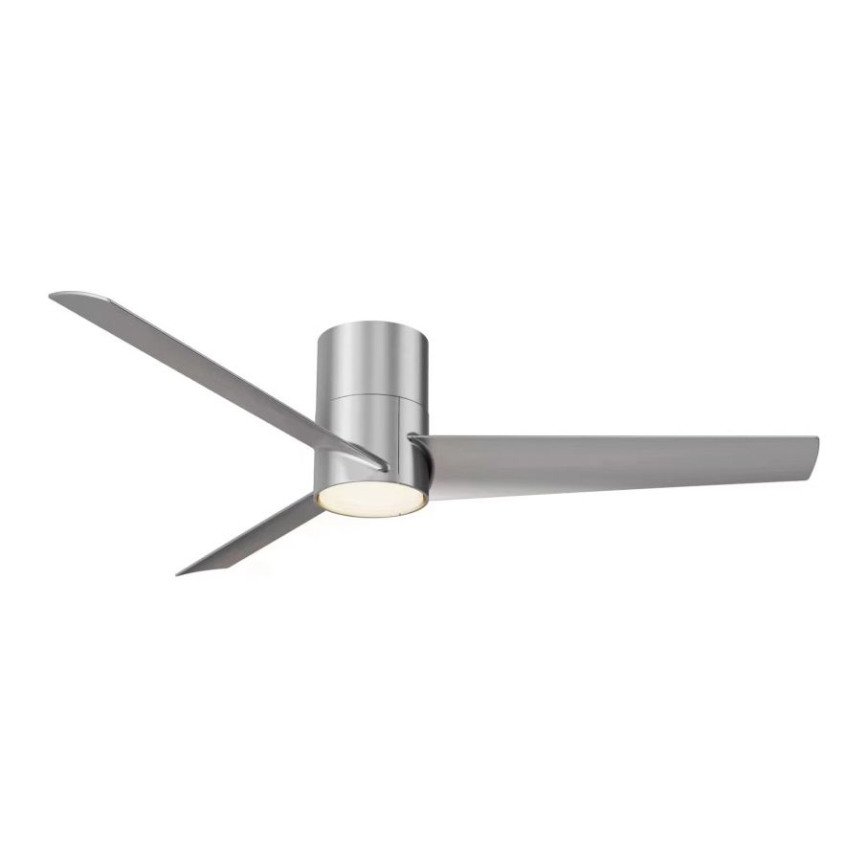 ZEVENTI - LED Griestu ventilators BARROSA LED/18W/230V 3000/4000/6000K Wi-Fi Tuya matēts hroms + tālvadības pults