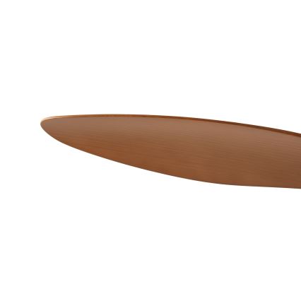 ZEVENTI - LED griestu ventilators MURO LED/18W/230V 3000-6000K Wi-Fi Tuya melns + tālvadība