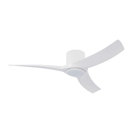 ZEVENTI - LED aptumšojams griestu ventilators ORBITO LED/24W/230V 3000/4000/6000K Wi-Fi Tuya balts + tālvadības pults