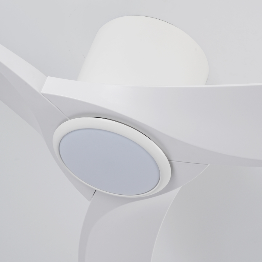 ZEVENTI - LED aptumšojams griestu ventilators ORBITO LED/24W/230V 3000/4000/6000K Wi-Fi Tuya balts + tālvadības pults