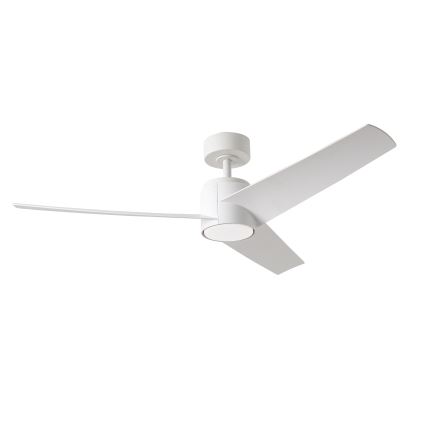 ZEVENTI - LED Aptumšojams griestu ventilators ORVIETO LED/18W/230V 3000-6000K Wi-Fi Tuya balta + tālvadības pults