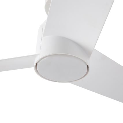 ZEVENTI - LED griestu ventilators ORVIETO LED/18W/230V 3000/4000/6000K Wi-Fi Tuya balts + tālvadības pults