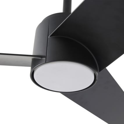 ZEVENTI - LED Aptumšojams griestu ventilators ORVIETO LED/18W/230V 3000-6000K Wi-Fi Tuya melna + tālvadības pults