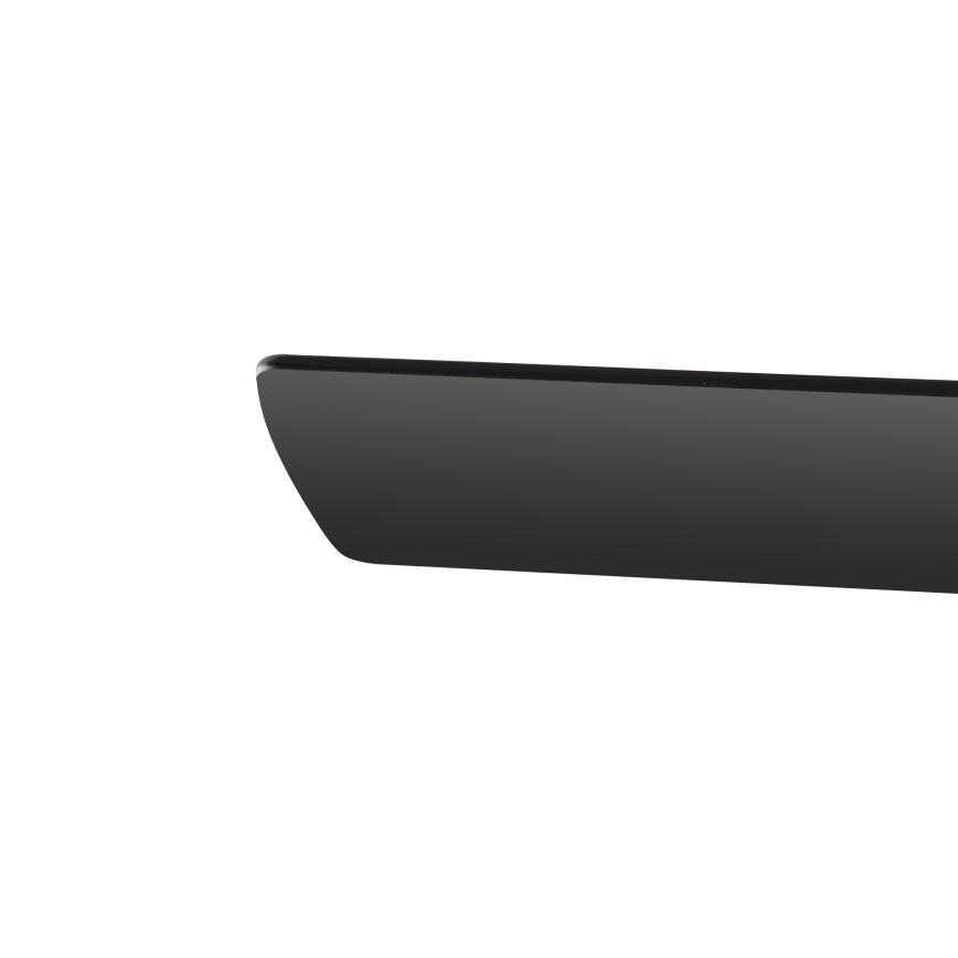ZEVENTI - LED griestu ventilators ORVIETO LED/18W/230V 3000-6000K Wi-Fi Tuya melns + tālvadība