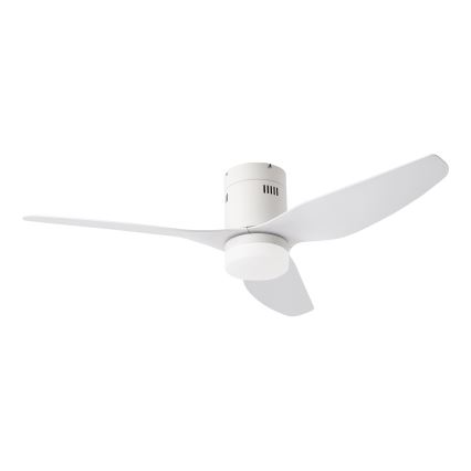 ZEVENTI - LED griestu ventilators PADUA LED/18W/230V 3000/4000/6000K Wi-Fi Tuya balts + tālvadības pults