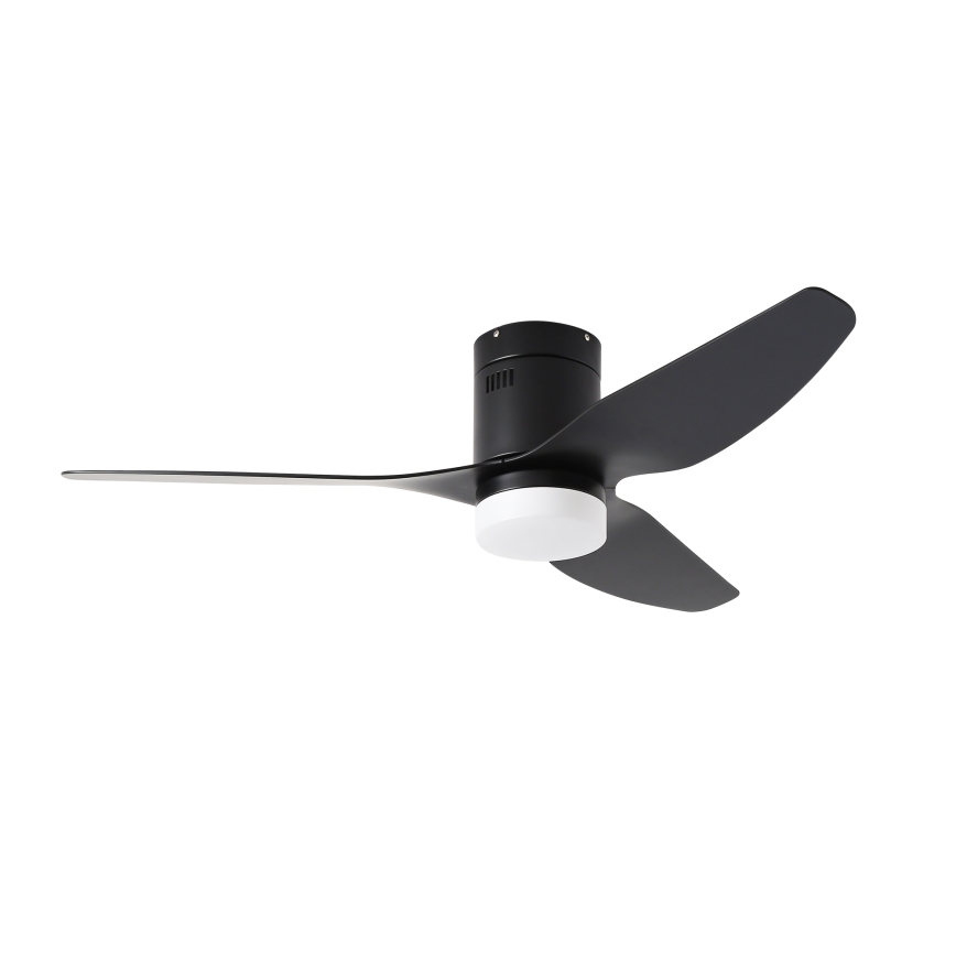 ZEVENTI - LED Aptumšojams griestu ventilators PADUA LED/18W/230V 3000-6000K Wi-Fi Tuya melna + tālvadības pults