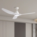 ZEVENTI - LED griestu ventilators URBINO LED/20W/230V 3000-6000K Wi-Fi Tuya balts + tālvadība